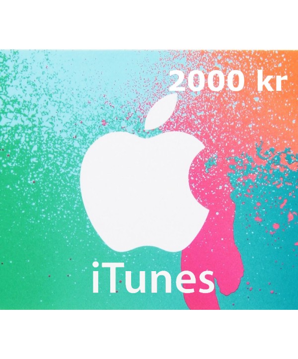 iTunes 2000 kr NO Card Key 
